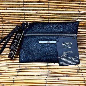 JONES New York Signature Charging Pouch Wristlet Clutch
